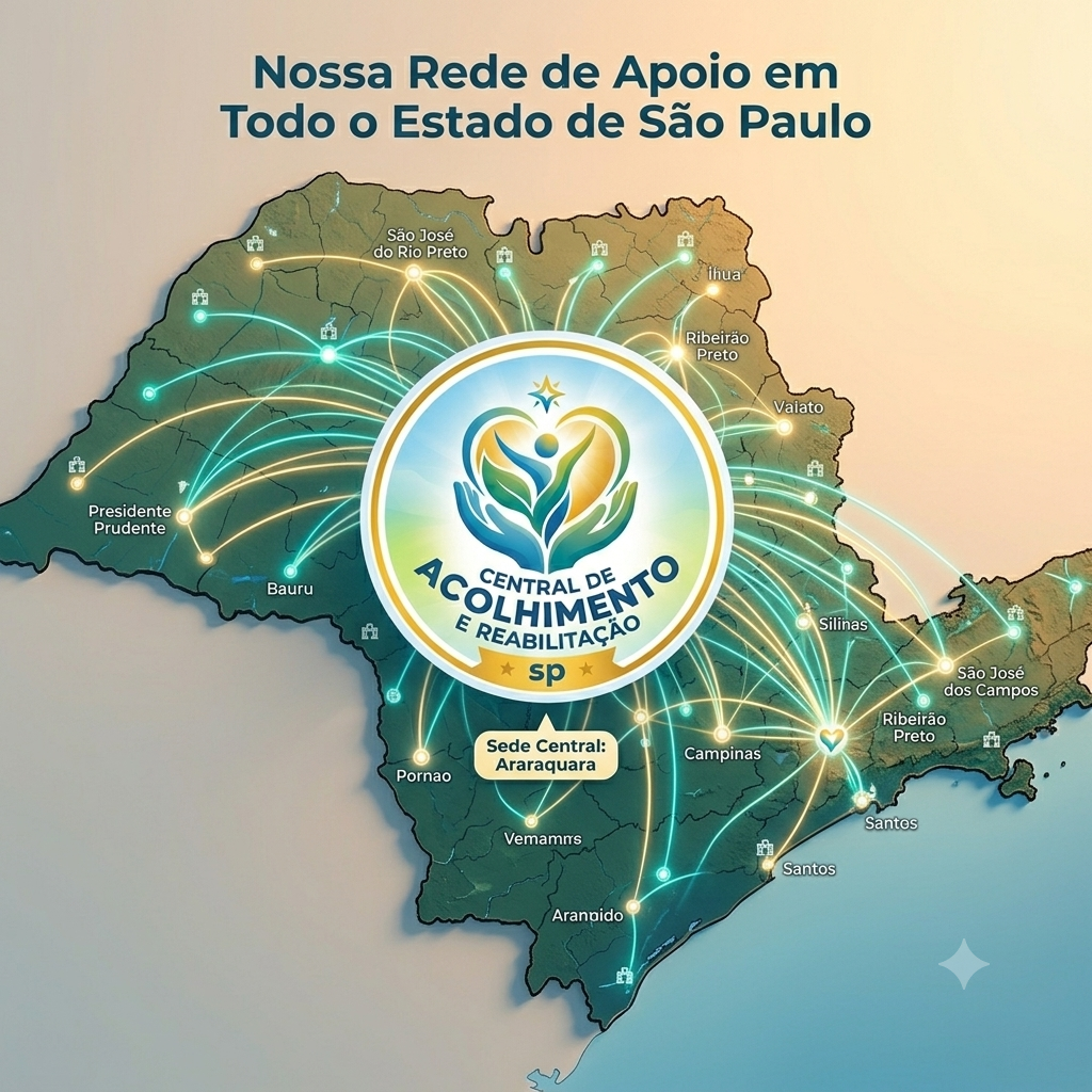 Nossa rede de apoio em todo o estado de São Paulo